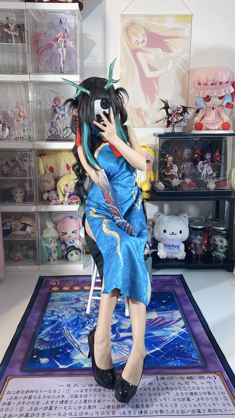 白栎Shirly - No.015 夕染尘烟 [130P,26V-7.01GB] 上